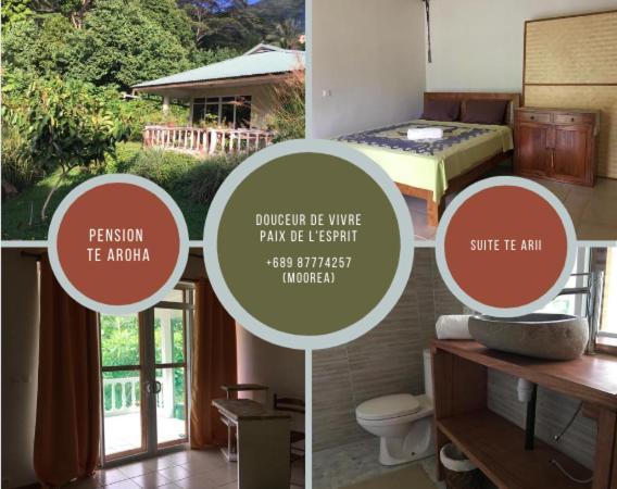 Pension Te Aroha - Te Arii Maatea Kültér fotó